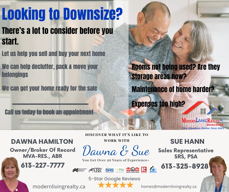 Downsizing your home